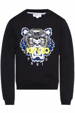 Bluza z wyszytym motywem głowy tygrysa, zdjęcie 1 Bluza z wyszytym motywem głowy tygrysa od Kenzo